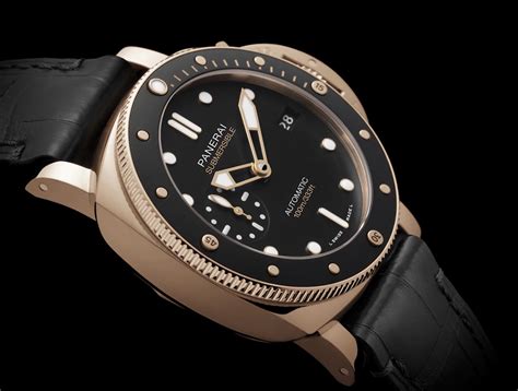 News: Presenting the Panerai Submersible Goldtech PAM 974. A 